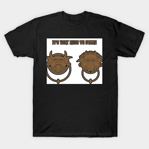 were just the knockers T-Shirt by Dominobunnie